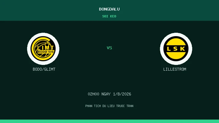 Nhận định Bodo/Glimt vs Lillestrom lúc 02h00 ngày 1/8/2026
